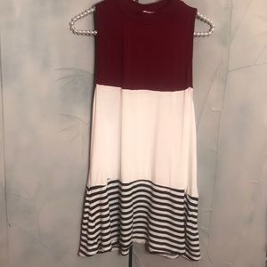 Color block muscle shirt